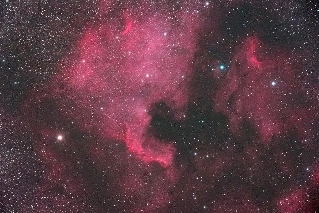 1 min avec NGC 7000