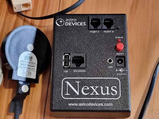 Aide pointage dobson NEXUS System avec encodeurs
