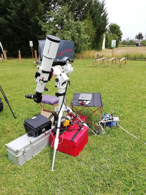 Monture équatoriale Sky-Watcher AZEQ5 Deluxe Pro Go-To (colonne)