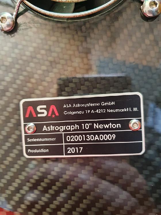 Télescope Newton ASA10" (250/950)