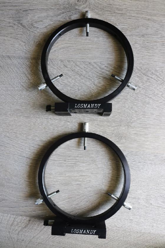 Anneaux de guidage Losmandy - 178mm