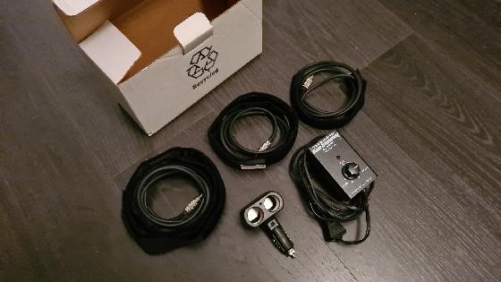 Ensemble contrôleur et résistances chauffantes anti buée