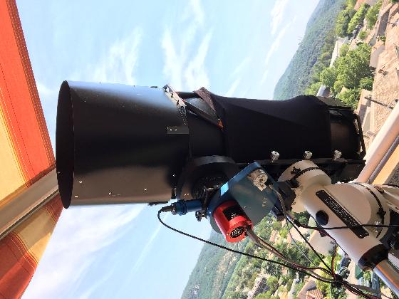 Astrographe MT250 complet