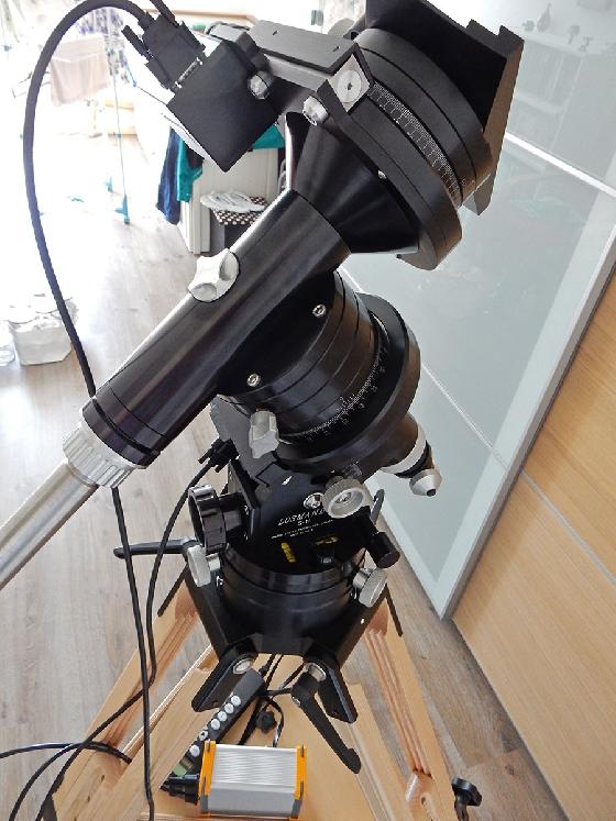 Losmandy G11 vis Ovision + Goto Synscan V5 + trépied Berlebach : EP +-4’’ et autoguidage < 0,50’’ RMS