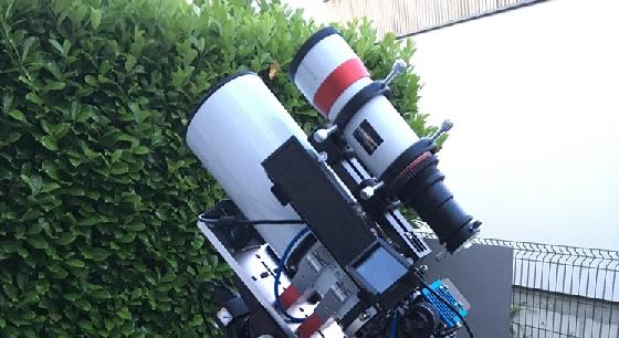 Ensemble colliers guidage D-70mm, avec support et queue d'aronde vixen mâle 19cm