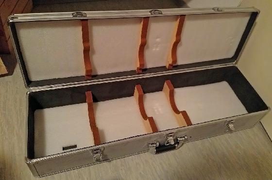 Valise alu skywatcher pour 100ED modifiée pour TSA-102/FS-102 ou autres lunettes de 100mm