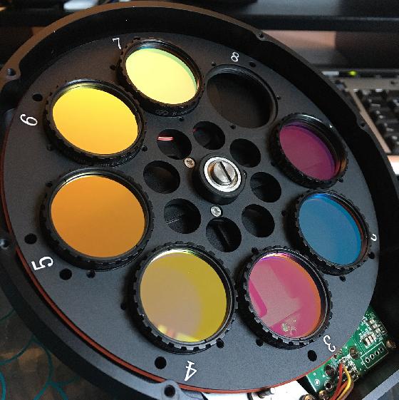 Filtres Baader 31,75mm Ha 7nm et SII 8nm excellent état