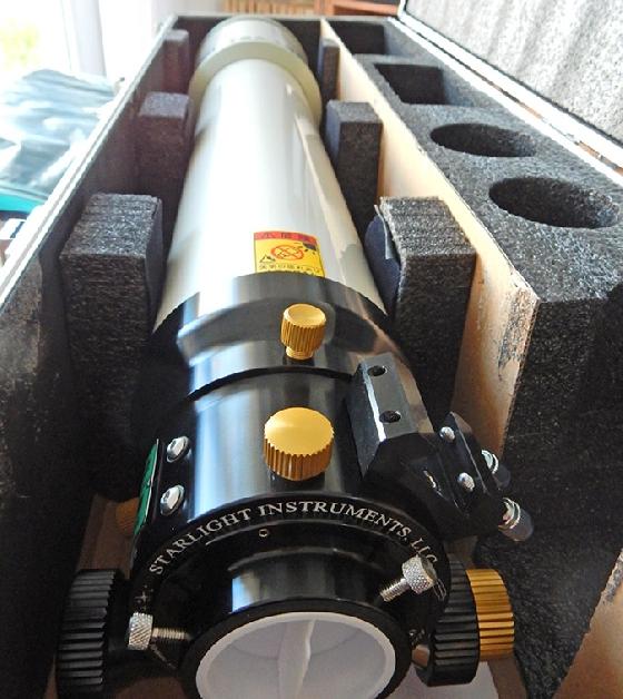 Takahashi TSA-102N + FTF3035B-A + Réducteur TOA35-RD 0,7X + Bague TILT Skymeca + Valise Skywatcher