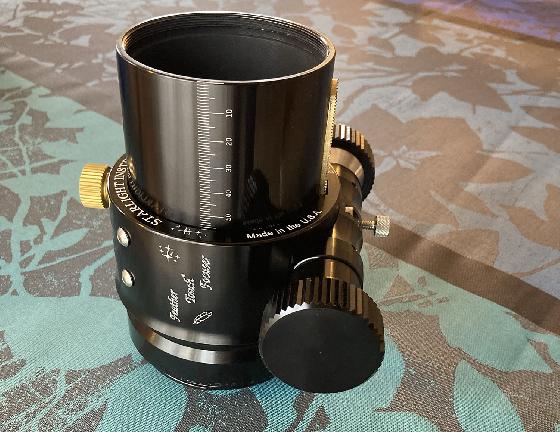 Porte oculaire Starlight Feathertouch FTF3025B version 3” avec 63mm de tube coulissant