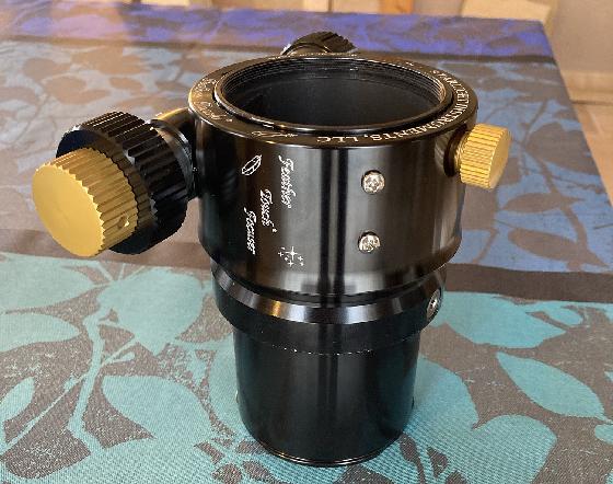 Porte oculaire Starlight Feathertouch FTF3025B version 3” avec 63mm de tube coulissant