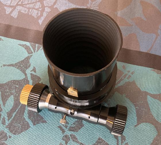 Porte oculaire Starlight Feathertouch FTF3025B version 3” avec 63mm de tube coulissant