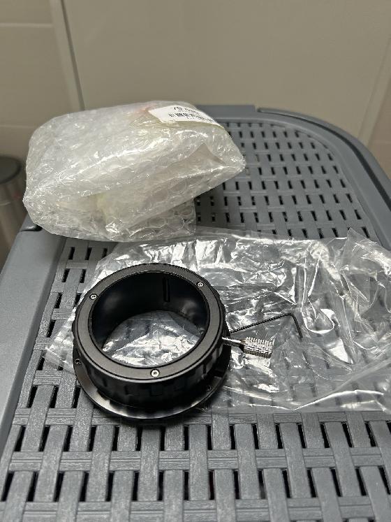 Adaptateur photo TeleVue 50,8mm PM 4X + APM FAST LOCK M68/50,8mm