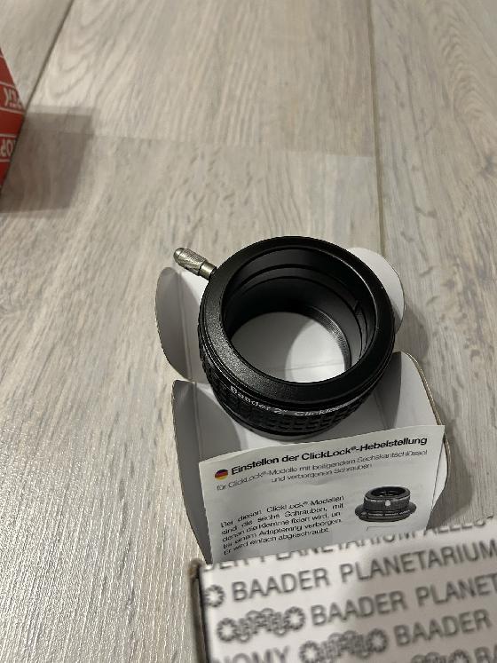 Baader Click Clock format 50,8mm pour Celestron SC 5'', 6'', 8'' et 9,25''
