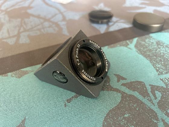 Renvoi Coudé Baader à prisme filetages T2 2456005