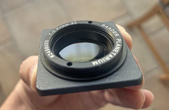 Renvoi Coudé Baader à prisme filetages T2 2456005