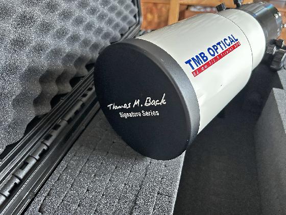 TMB-92SS avec Feathertouch 3’’ FTF3025B-A neuf + colliers Primalucelab + valise Geoptik