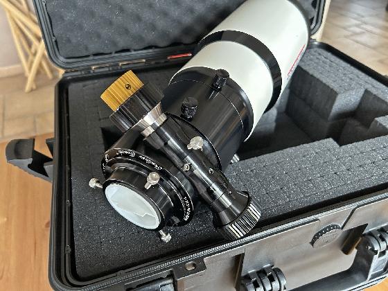 TMB-92SS avec Feathertouch 3’’ FTF3025B-A neuf + colliers Primalucelab + valise Geoptik