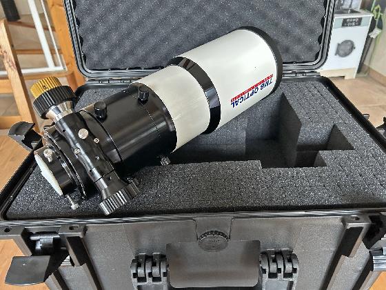 TMB-92SS avec Feathertouch 3’’ FTF3025B-A neuf + colliers Primalucelab + valise Geoptik