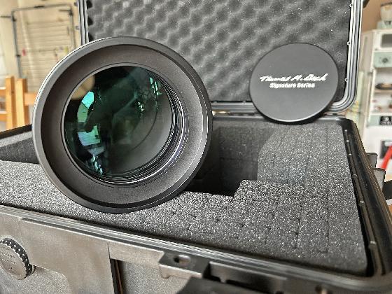 TMB-92SS avec Feathertouch 3’’ FTF3025B-A neuf + colliers Primalucelab + valise Geoptik