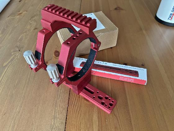 TMB-92SS avec Feathertouch 3’’ FTF3025B-A neuf + colliers Primalucelab + valise Geoptik