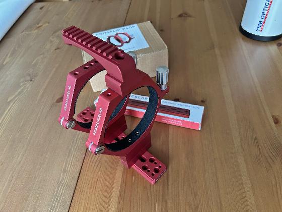 TMB-92SS avec Feathertouch 3’’ FTF3025B-A neuf + colliers Primalucelab + valise Geoptik