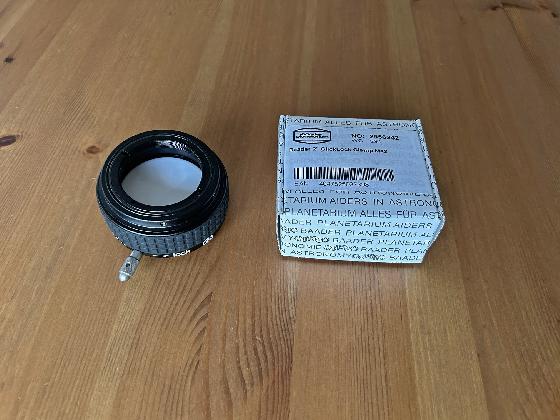 Renvoi coudé coplet Baader maxbright filetage T2 2456100 Sitall + Click lock 2956242 + nez coulant 50,8mm 2408150