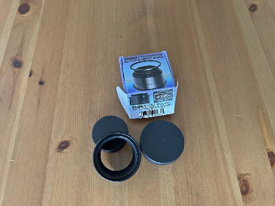 Renvoi coudé coplet Baader maxbright filetage T2 2456100 Sitall + Click lock 2956242 + nez coulant 50,8mm 2408150