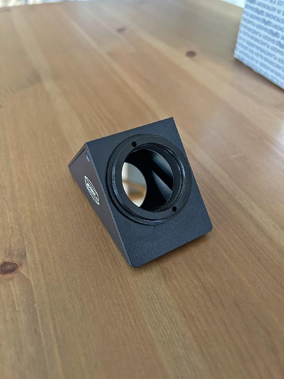 Renvoi coudé coplet Baader maxbright filetage T2 2456100 Sitall + Click lock 2956242 + nez coulant 50,8mm 2408150