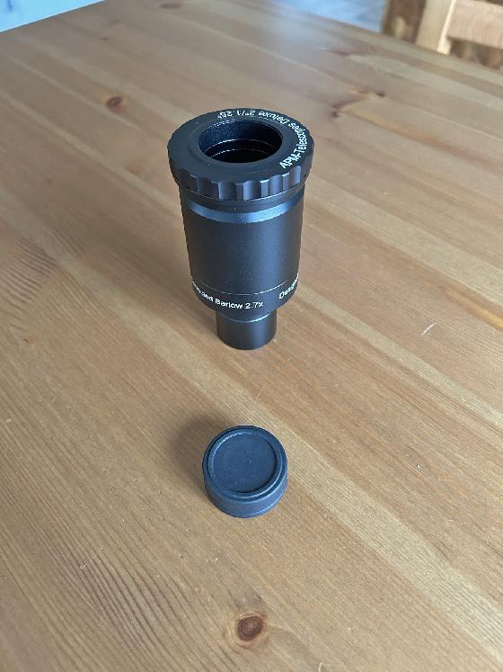 APM Adapteur visuel M42 et31,75mm pour lentilles barlow APM Comacorr ED 2,7X
