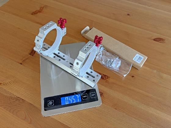 COLLIERS ASToptics 80 MM CNC + queue d’aronde type vixen takahashi