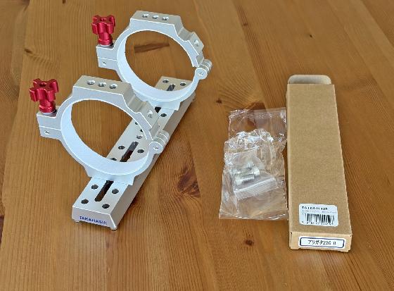 COLLIERS ASToptics 80 MM CNC + queue d’aronde type vixen takahashi