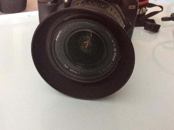 Canon 1000d defiltre partiel +accessoires