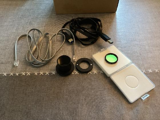 Altair astro hypercam 183C USB3 accessoires 