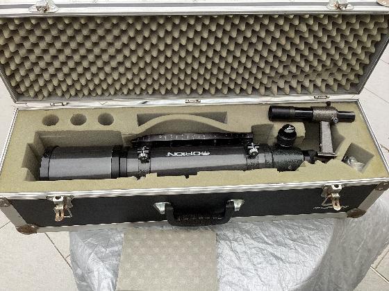 Ioptron GEM45, Lunette Orion ED 80/600