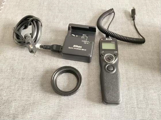 Nikon D5000 intervallometre, bague M48