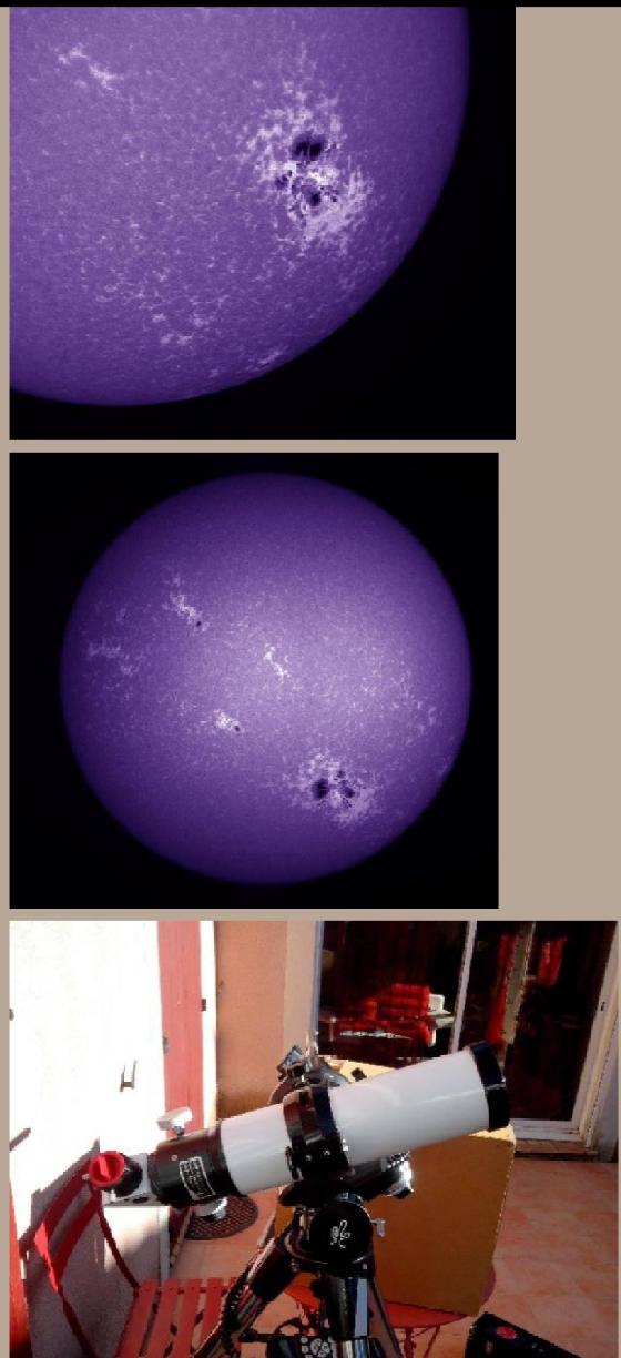 Photos calcium lunt 60mm