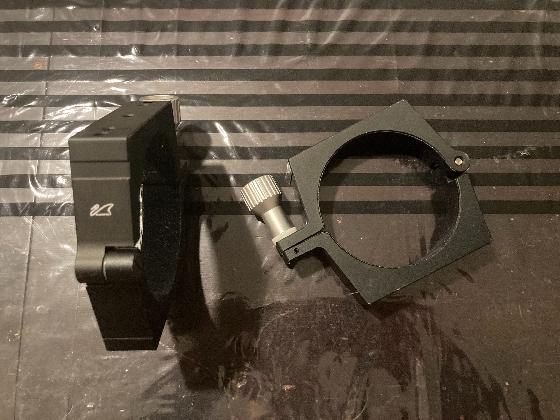 Colliers William Optics pour lunette de 80mm