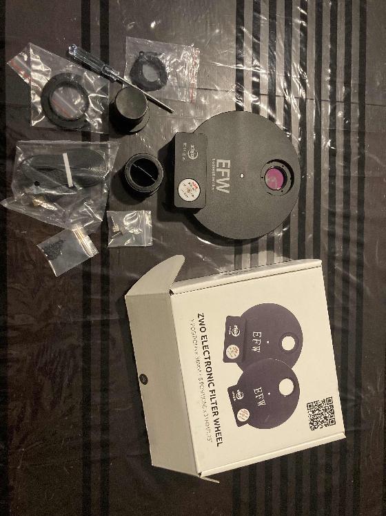 Roue à filtres ZWO EWF 8x1.25"