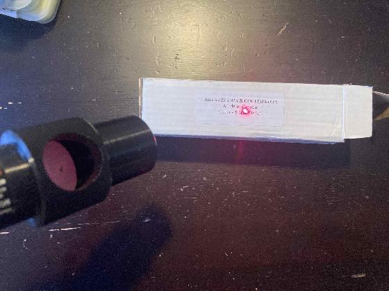 Laser de collimation Antares 1.25