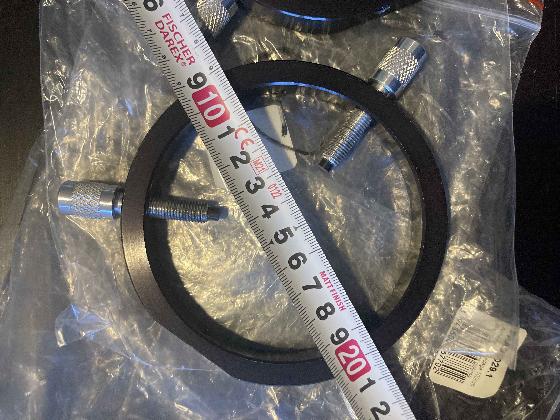 Paire d'anneaux guidage 100mm