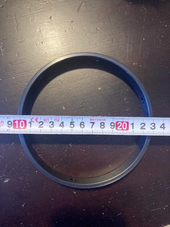 Paire d'anneaux guidage 125mm