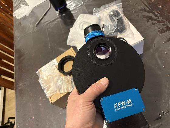 Roue à filtres Touptek 7x36 avec filtres et OAG