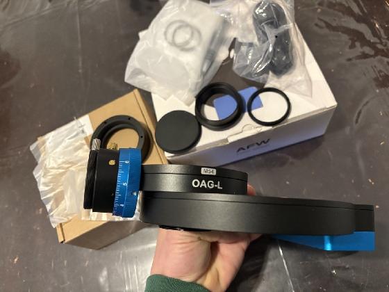 Roue à filtres Touptek 7x36 avec filtres et OAG