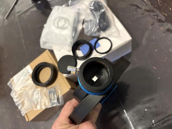 Roue à filtres Touptek 7x36 avec filtres et OAG