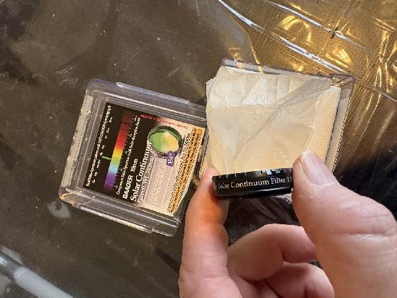 Filtre Baader continuum 1.25"