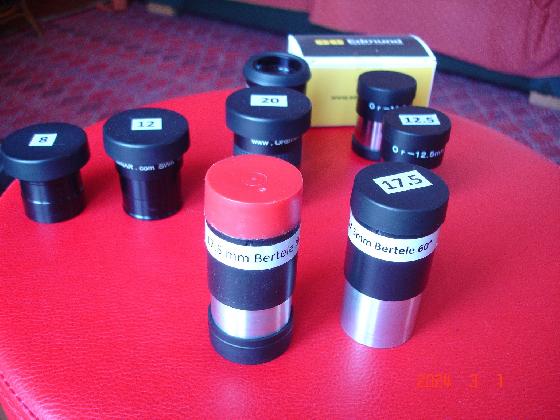 Oculaires ortho, BERTELE, SWA