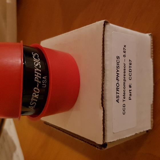 Réducteur de focale Astro-Physics CCDT67 (NEUF)