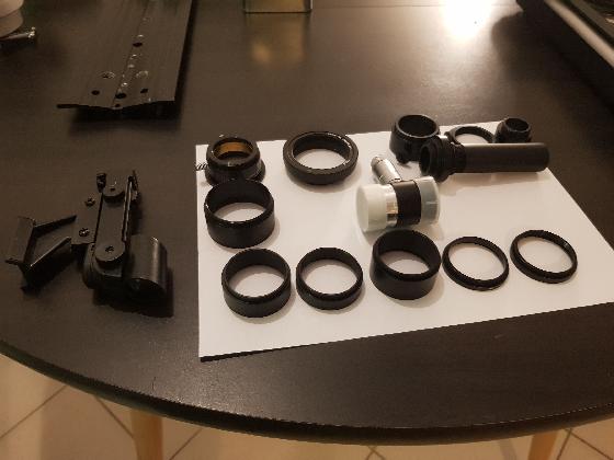setup astrographie az eq6 et ts71/347 astrographe + accesoires