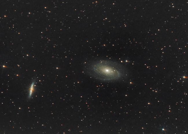 Les nébuleuses de Bode