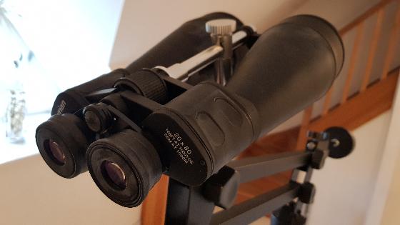 Jumelles 20x80 et monture Orion Paragon